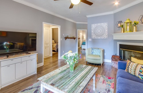 Flowood House | Family-Friendly Brandon Home: Fireplace & Patio!