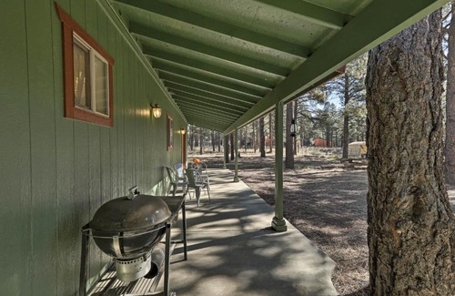 Flagstaff House | Family-Friendly Forested Home with Snow Play Area!