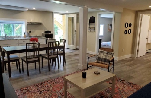 Lenox House | Family friendly house with two complete units, private deck and yard.
