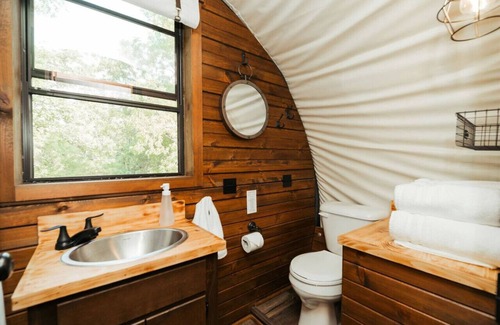 Branson Other | Family-Friendly Ranch Stay in Covered Wagon | Trails & Animals