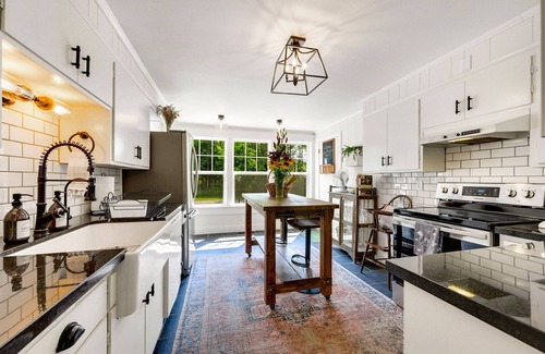 Ellison Bay House | Family-Friendly Renovated Farmhouse w/Orchard View