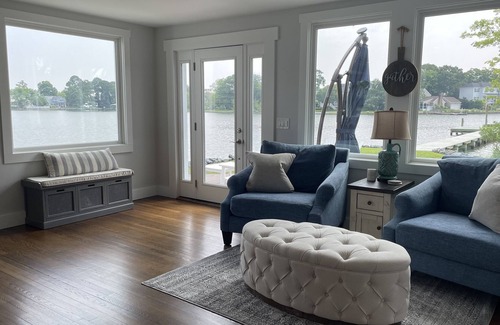 Norfolk House | Family-friendly waterfront home! Amazing views, kayaks, fire pit, boating & more