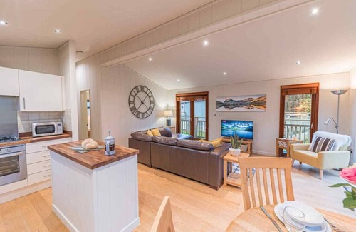Hawkshead Ski Chalet | Family getaway in this lovely Lakeland lodge with private parking and patio