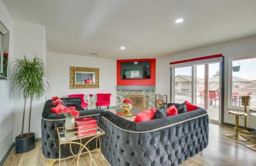 Silver Lakes Country Club House | Family Helendale Home - Private Dock and Fire Pit!