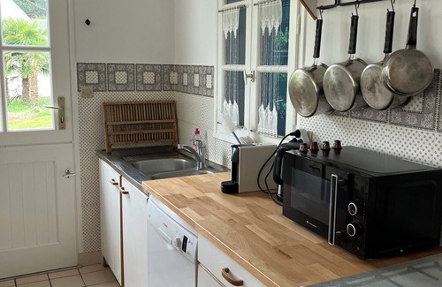 Le Palais House | Family home in beautiful garden just a few minutes' walk from Palais