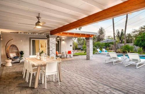 Paradise Valley Village House | Family Pool House Oasis with Game Room
