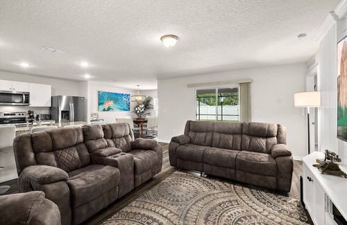 Palm Coast Apartment | Family Pool Retreat Sleeps 10 Near Beach BBQ