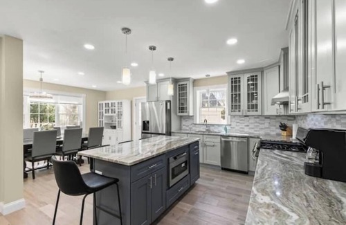 East Falmouth House | Family Retreat Brand New Luxury 3-Story Home with Game Room & Backyard Oasis