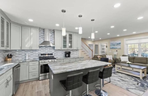 East Falmouth House | Family Retreat Brand New Luxury 3-Story Home with Game Room & Backyard Oasis