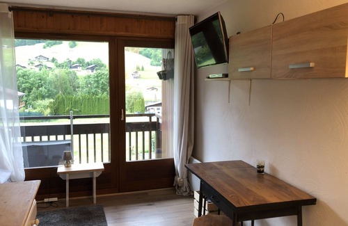 Praz-sur-Arly Apartment | Family studio near the slopes of Praz-sur-Arly