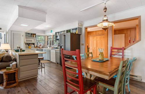 Conover House | Fantastic lake getaway with dock, firepit, gas grill, fast WiFi & furnished deck