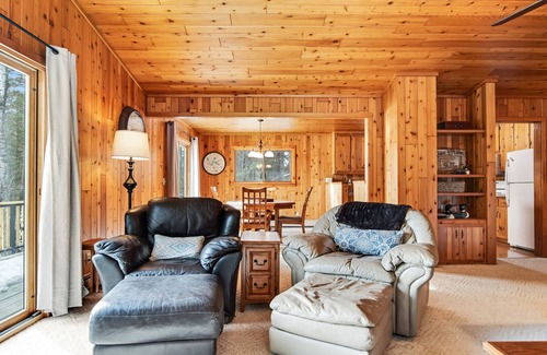 Manitowish Waters House | Fantastic waterfront abode with wraparound deck, dock, & WiFi - dog-friendly