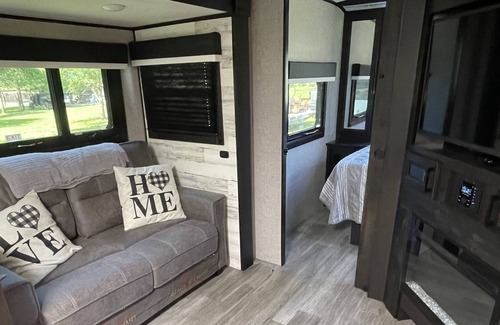 Gulfport House | Farm A’Lure Campsite. Fish. Enjoy a campfire on a tiny farm with active animals.