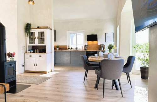 Grundhof House | Favorite place near the Baltic Sea - family-friendly wooden house with sunny garden