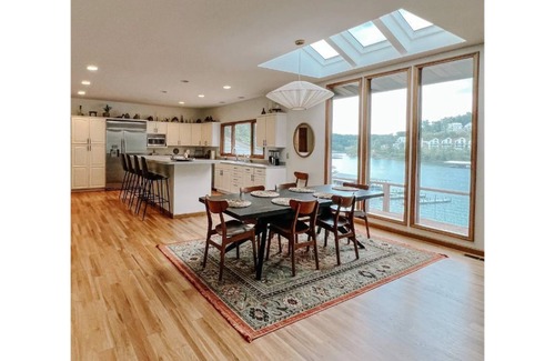La Follette House | Fawn Times- Waterfront with dock on Norris Lake