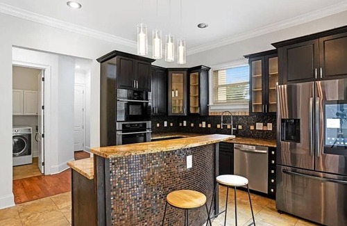 Church Street House | Fayetteville Oasis Mansion With Pool and Basketball Court Near Atlanta Airport!