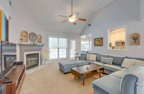 Fayetteville House | Fayetteville Retreat w/Hot Tub & Fenced Yard