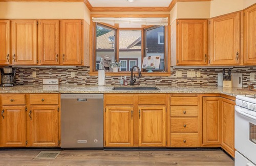 Wichita House | Fenced Patio W/POOL, Game Room, & Home Gym!
