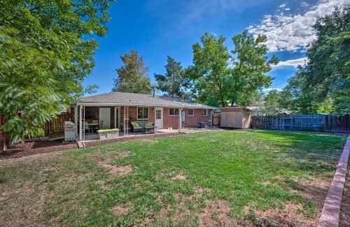 Lamar Heights Area House | Fenced Yard and Patio Pet-Friendly Denver Home Base
