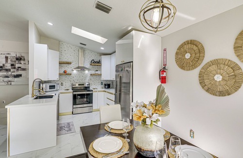 Sebastian Highlands House | Fenced Yard, Game Room: Family Home in Sebastian!