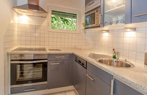 Schwarzenbach House | Ferienhaus 28-f mit Südterrasse mit Bergblick - Ferienhäuser im Feriendorf Weissensee im Allgäu