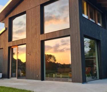 Windschnur House | Ferienhaus Bergblick 170qm nur 5 min zum Chiemsee