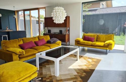 Windschnur House | Ferienhaus Bergblick 170qm nur 5 min zum Chiemsee