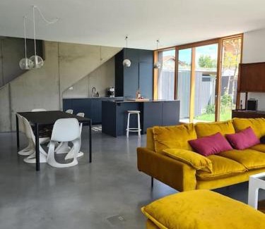 Windschnur House | Ferienhaus Bergblick 170qm nur 5 min zum Chiemsee