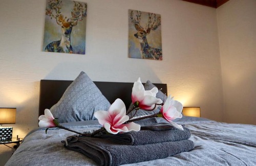 Dedenborn House | Ferienhaus Blick auf Dedenborn