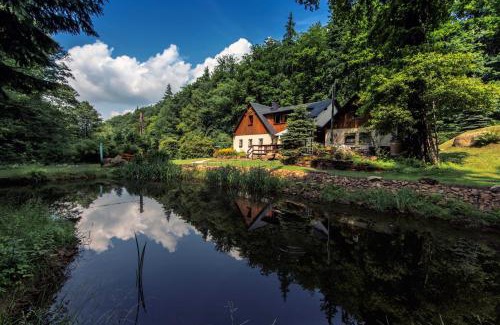 Oppach Ski Chalet | Ferienhaus Jägerhaus Oppach Alleinlage mit See