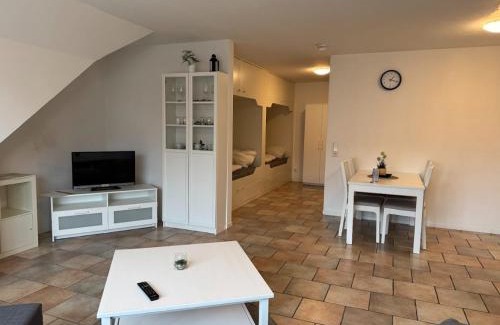 Idafehn Apartment | Ferienhaus Natura Ideal für Urlaub & Business, Küche, WLAN, Parkplatz