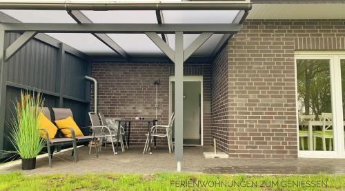 Langen b. Bremerhaven Apartment | Ferienhaus Nordkönig mit Sauna und Whirlpool