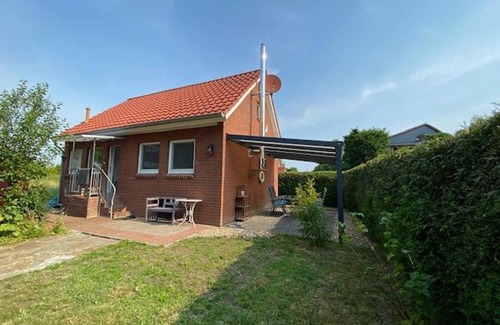 Uthwerdum House | Ferienhuus En Söten - Ferienhaus, Dusche, WC, 3 Schlafräume