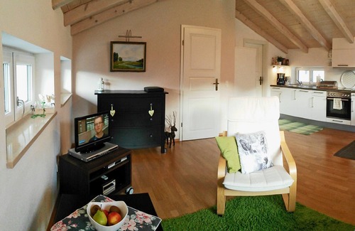 Aschau im Chiemgau Apartment | Ferienwohnung 40 qm mit extra Schlafzimmer und Westbalkon