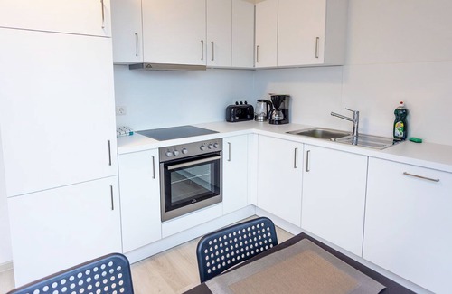 Busingen am Hochrhein Apartment | Ferienwohnung 8büs08), 45 qm, 2 Schlafzimmer, Badewanne, Max. 4 Personen
