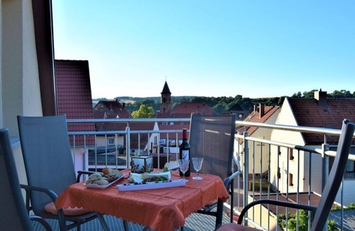 Hornbach Apartment | Ferienwohnung am Stadttor - Appartement/fewo, Bad, WC, Balkon