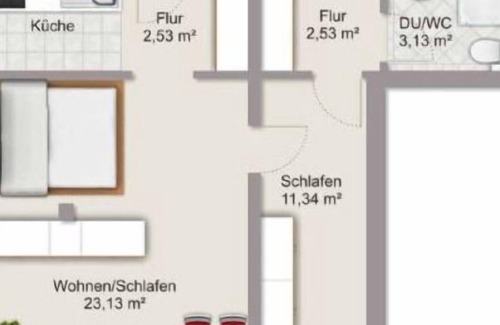 Jaderaltendeich Apartment | Ferienwohnung/app. für 4 Gäste mit 50m² in Jade-sehestedt