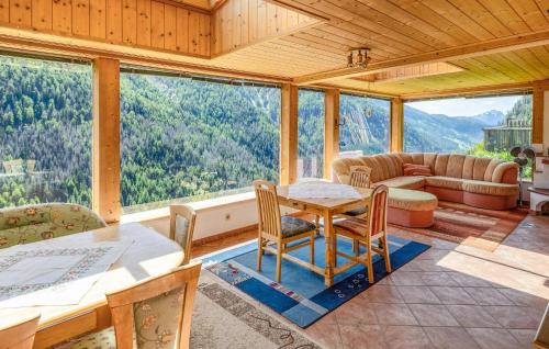 Mortschach Apartment | Ferienwohnung Bergaussicht