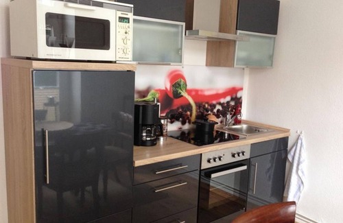 Lubeck City Centre Apartment | Ferienwohnung Bode - apartment/apartment, shower, WC