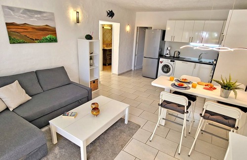 Pajara Apartment | Ferienwohnung Casa Jasmin, Costa Calma, Terrasse, 2 Schlafzimmer, Internet