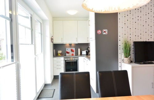 Norddeich Apartment | Ferienwohnung Amelie im Erdgeschoss, 2 Schlafzimmer, Wohnfläche 54 m², 3 Pers