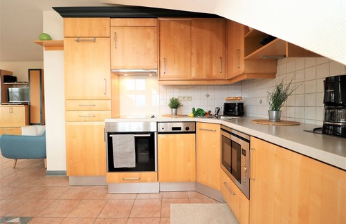 Ostseebad Wustrow Apartment | Ferienwohnung mit Gäste-wc, Balkon und Ostseeblick, Direkt Hinter der Düne