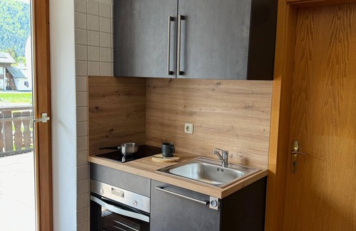 Bischofswiesen Apartment | Ferienwohnung Gretel, 38 m², 1-2 Pers. 1sz, Du/wc, Bk