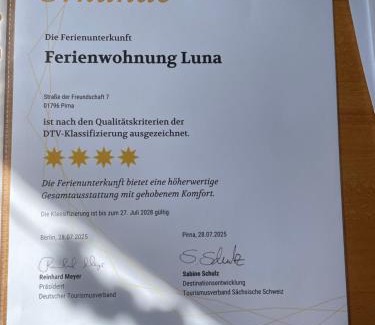 Pirna Apartment | Ferienwohnung Luna