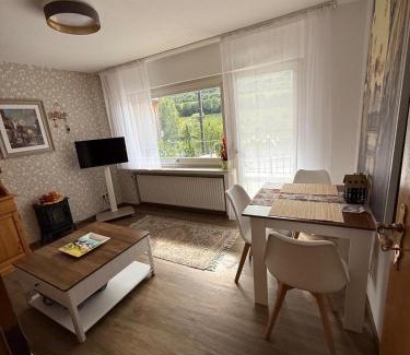 Merl Apartment | Ferienwohnung Moselblick Zell - Balkon und Gemeinschaftsterrasse