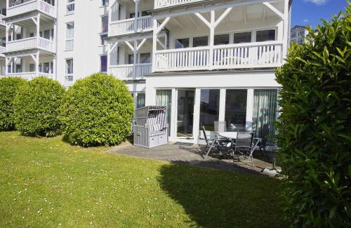 Gohren Apartment | Ferienwohnung mit Terrasse, gratis Nutzung vom AHOI Erlebnisbad und Sauna in Sellin - Haus Nordstrand FeWo 28