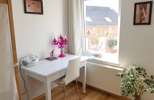 Toenning Apartment | Ferienwohnung "muschelkästchen OG" in Tönning für 2-3 Personen