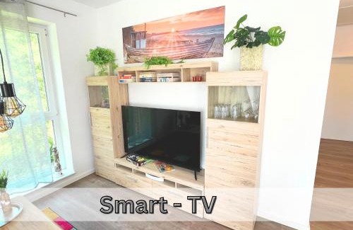 Papenburg Apartment | Ferienwohnung "Neptun" Papenburg Balkon Einbauküche Neubau 74 qm Free WiFi 2 Schlafzimmer bis 4 Personen