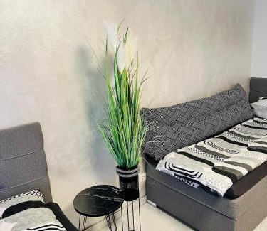 Langen Apartment | FeWo BEE61 * Langen EXKLUSIV für 4 Personen *Vollausstattung mit Küche* inklusive TERRASSE