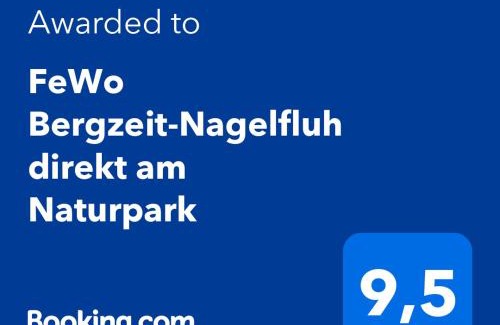 Ettensberg Apartment | FeWo Bergzeit-Nagelfluh direkt am Naturpark